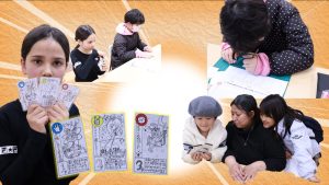 2月14日（水）『まんがの種　オリジナルキャラクターカードを作ろう！』を開催しました。